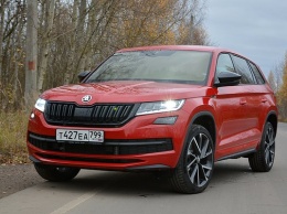 Веселые старты: тест-драйв кроссовера Skoda Kodiaq Sportline