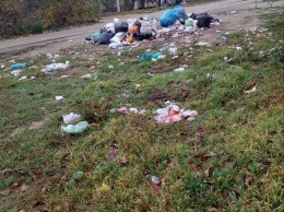 Жители Николаева жалуются на две большие свалки из мусора и ТБО, которые не убирают уже две недели