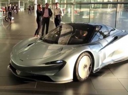 McLaren показал живое видео нового Speedtail