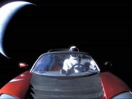 Запущенная в космос Tesla Roadster достигла орбиты Марса