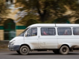 В Запорожье маршрутчик придавил пассажиру голову