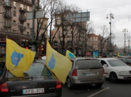 Водители авто на еврономерах, недовольные принятым законом, грозят бойкотом по всей Украине (видео)