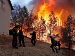 В Северной Калифорнии эвакуировали более 20 тыс. человек из-за лесных пожаров