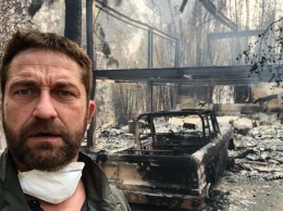 Дом актера Джерарда Батлера уничтожил лесной пожар