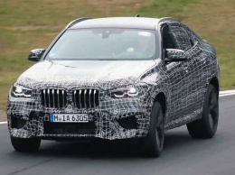 Новую X6 M от BMW засекли на тестах в Нюрбургринге