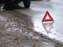 В Киеве пьяная женщина устроила ДТП и хотела сбежать с места аварии, но не смогла