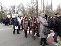 Из-за отсутствия газа в домах в Павлограде люди перекрывали трассу