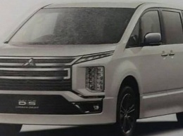 Новую версию Mitsubishi Delica частично рассекретили