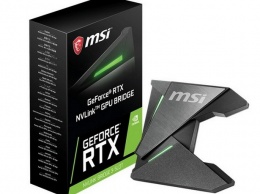 MSI NVLink GPU Bridge для видеокарт GeForce RTX стоит $90