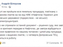 «Днепровская ТЭЦ» в Каменском может начать производить тепло 15 ноября