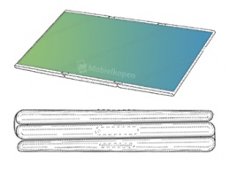 Гибкий планшет Samsung можно будет складывать в несколько слоев