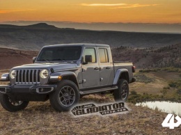 Стали известны подробности про пикап Jeep Gladiator