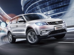 В России поднялись цены на Geely Atlas