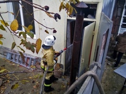 Крымские огнеборцы ликвидировали пожар и загорание
