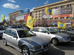 "Евробляхеры" грозятся заблокировать выезды из Харькова