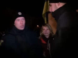 Полиция занялась инцидентом с журналисткой в Харькове (видео)