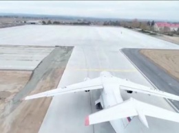 В Крыму досрочно закончили строительство новой взлетно-посадочной полосы на аэродроме Бельбек