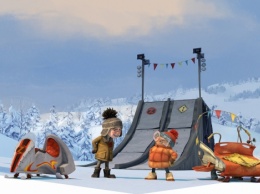 Вышел трейлер анимационной комедии "Снежные гонки"