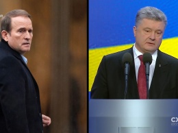 В Киеве обсуждают встречи Порошенко и Медведчука