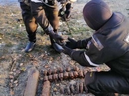 На Херсонщине спасатели обнаружили взрывоопасные предметы времен войны
