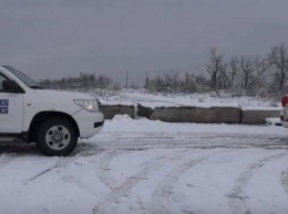 ОБСЕ сообщает о неблагоприятных условиях на КПВВ "Станица Луганская"