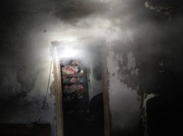 Сегодня ночью Каховские спасатели тушили пожар в доме на улице Айвазовского