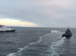 ''Плывут на Бердянск'': в РФ сделали странное заявление о захваченных кораблях Украины