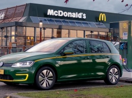 McDonald’s показал электрический Volkswagen для завсегдатаев McDrive