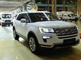 В России собрали 20 000 кроссоверов Ford Explorer