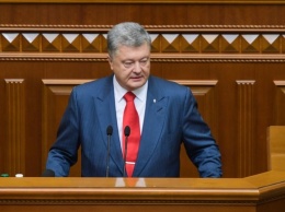 "Да мне пох*р!": Порошенко вступил в перепалку с одним из депутатов во время своего выступления в Раде