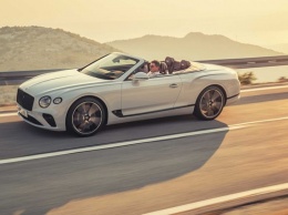 Bentley представила кабриолет Continental GT