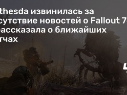 Bethesda извинилась за отсутствие новостей о Fallout 76 и рассказала о ближайших патчах