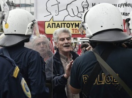 В Греции проходит забастовка работников частного сектора