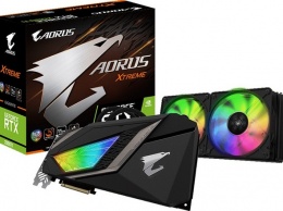 Видеокарта Aorus GeForce RTX 2080 Ti Xtreme WaterForce получила СЖО и RGB-подсветку