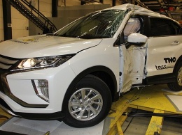 Mitsubishi Eclipse Cross вновь разбили на пятерку