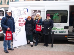 В Одессе провели акцию к Международному дню борьбы со СПИДом