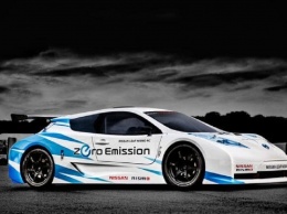 Компания Nissan представила гоночный электромобиль Leaf Nismo RC