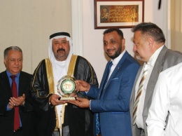 Арабская Лига вручила кубок и сертификат Дагер Салеха Мухамеда