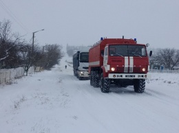 Николаевские спасатели с начала снегопада вытащили из