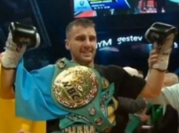 Украинец Гвоздик завоевал титул чемпиона мира по версии WBC