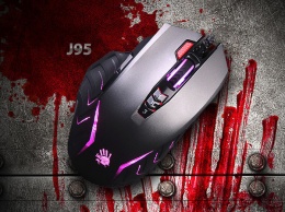 Игровая мышь Bloody J95 - теперь и в сером цвете