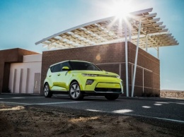 Представлена новая модель Kia Soul EV с электродвигателем