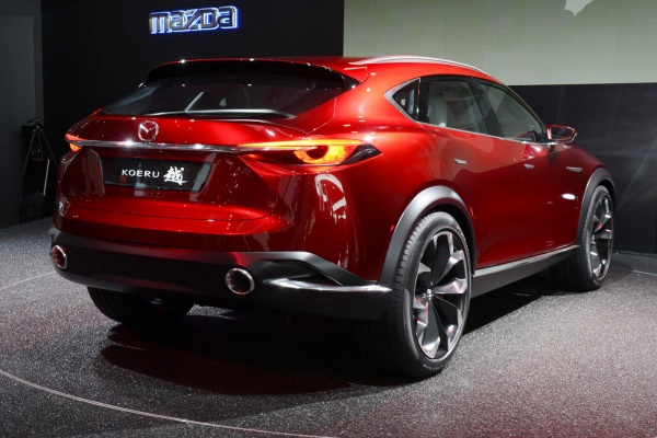 Серийный Mazda Koeru вывели на тесты