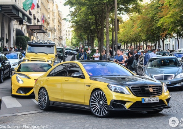 В Киеве засветился 1000-сильный Mercedes S Mansory за полмиллиона евро