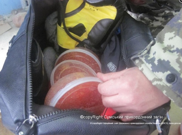 Почти 10 кг красной и черной икры украинскую границу не «прошли»