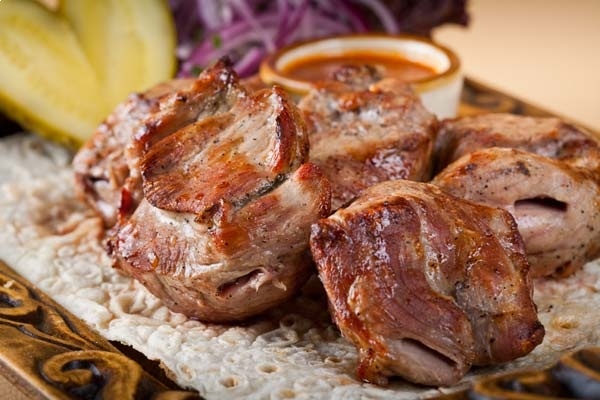 Армянский шашлык из свинины - рецепт