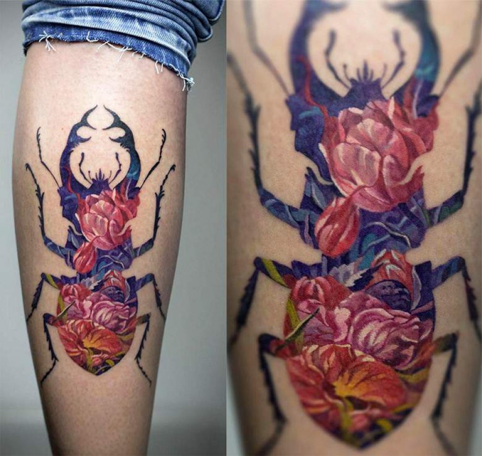 Необычные работы украинского тату мастера прославились на весь мир (фото)