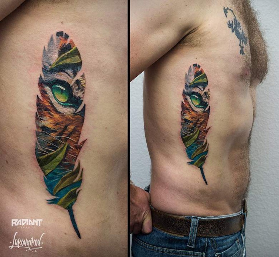 Необычные работы украинского тату мастера прославились на весь мир (фото)