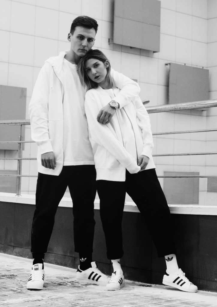 Александра Бортич и Мезза в новой рекламной кампании adidas Originals