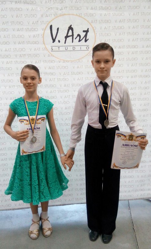 Пара из Южноукраинска отпраздновала победу на Кубке Украины по танцевальному спорту